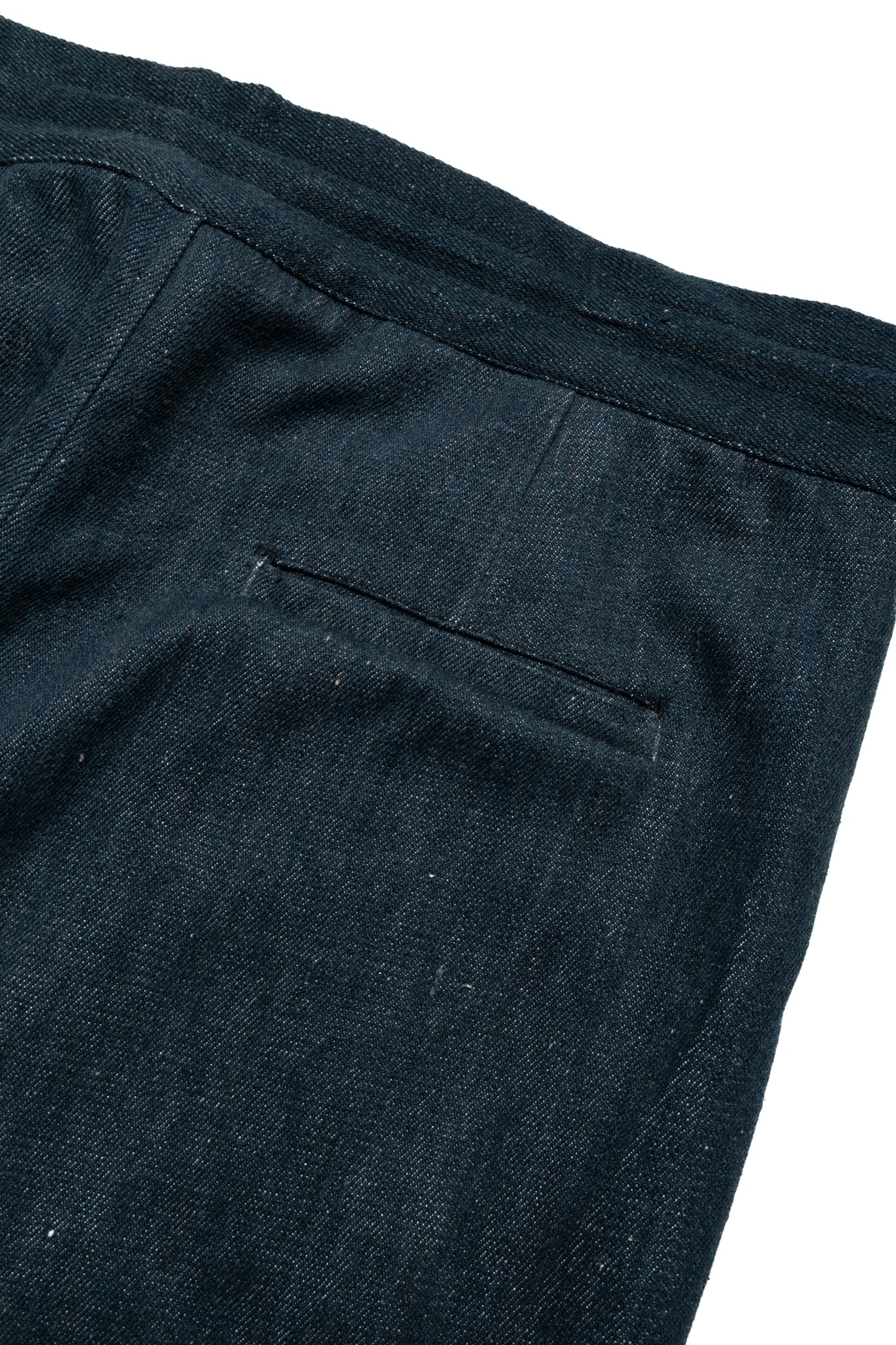 Pleated Trousers - Midnight Indigo