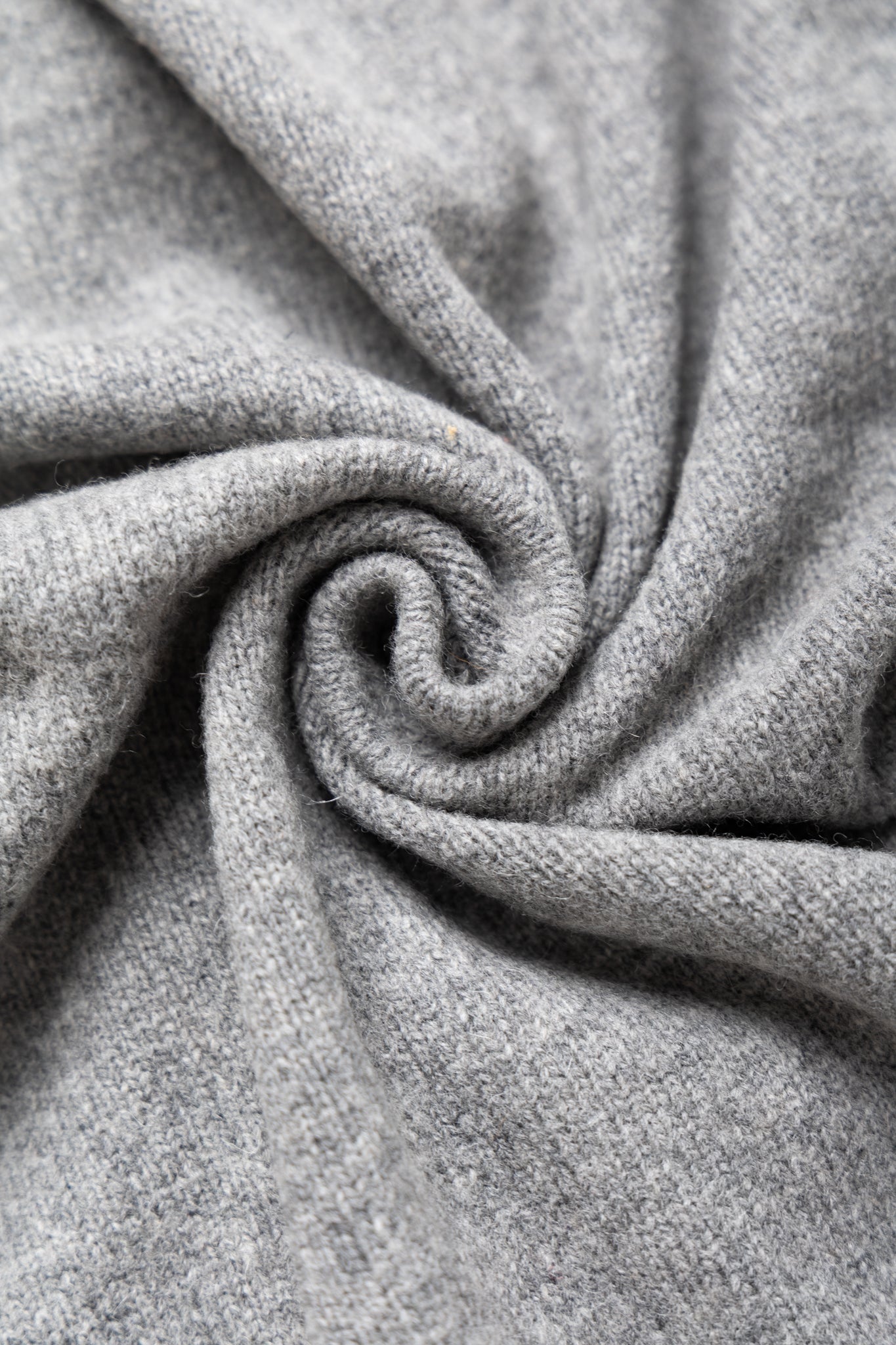Cardigan Elbow Patch 7G - Grey