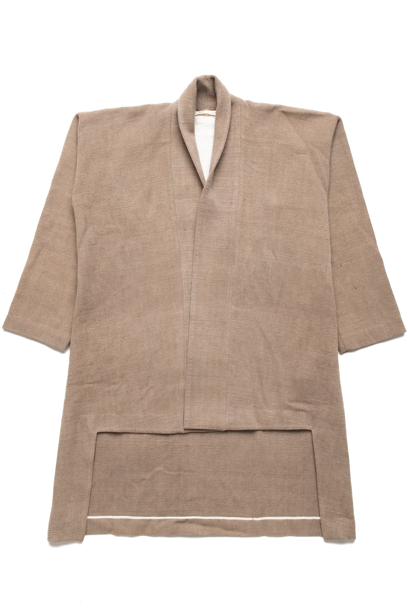 Kimono Wool Coat - Charcoal