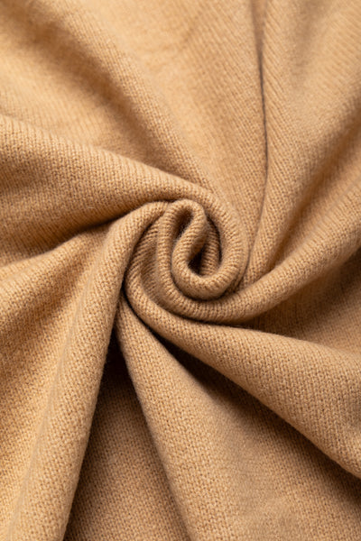 Cardigan Elbow Patch 7G - Beige
