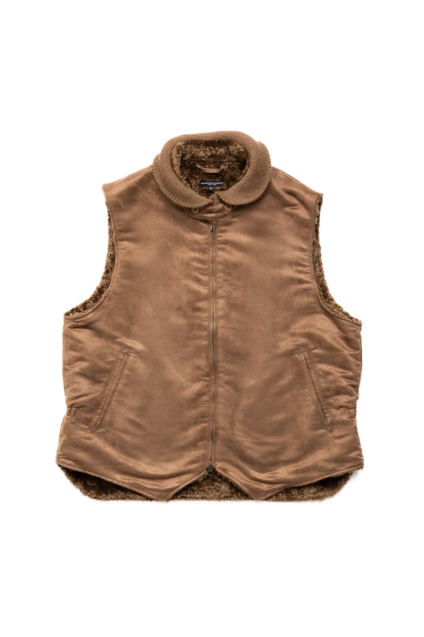 LL Vest Polyester Fake Suede - Khaki