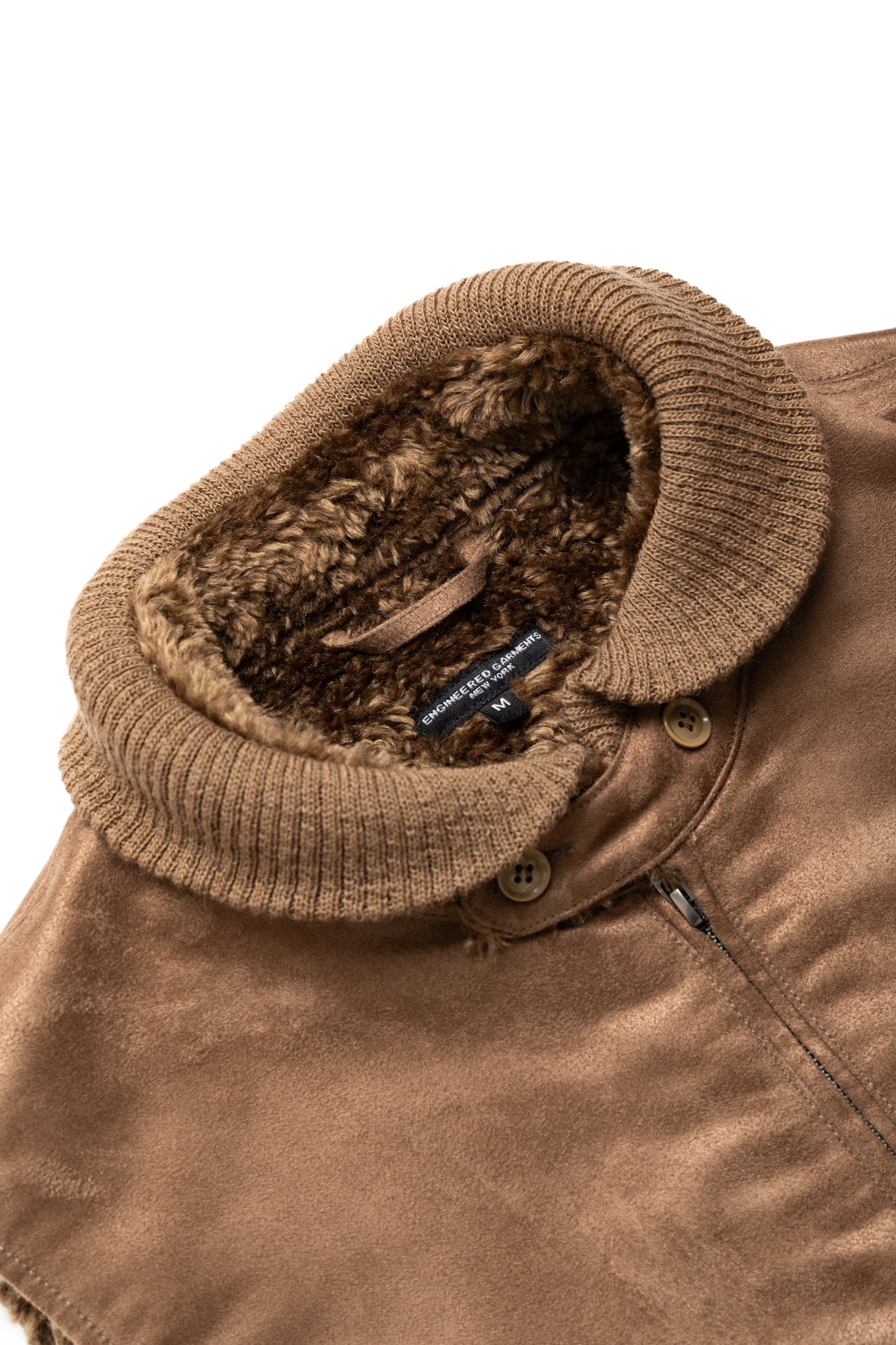 LL Vest Polyester Fake Suede - Khaki