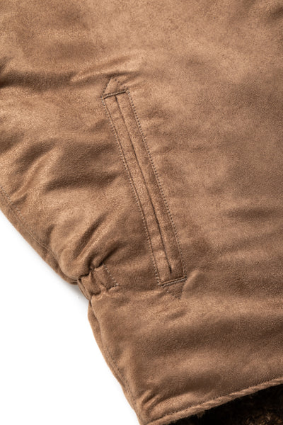 LL Vest Polyester Fake Suede - Khaki