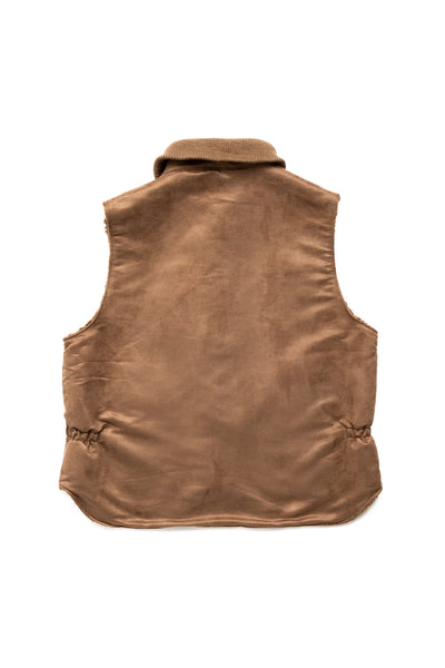 LL Vest Polyester Fake Suede - Khaki