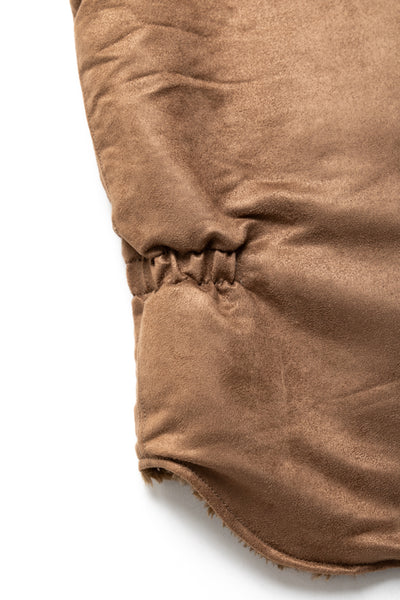 LL Vest Polyester Fake Suede - Khaki