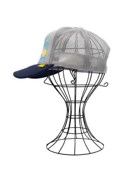 TH D.D. Trucker Cap - Grey x Navy