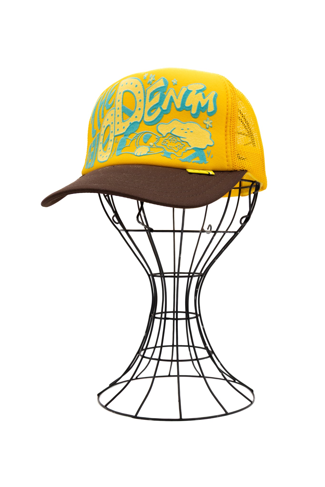 TH D.D. Trucker Cap - Gold x Brown
