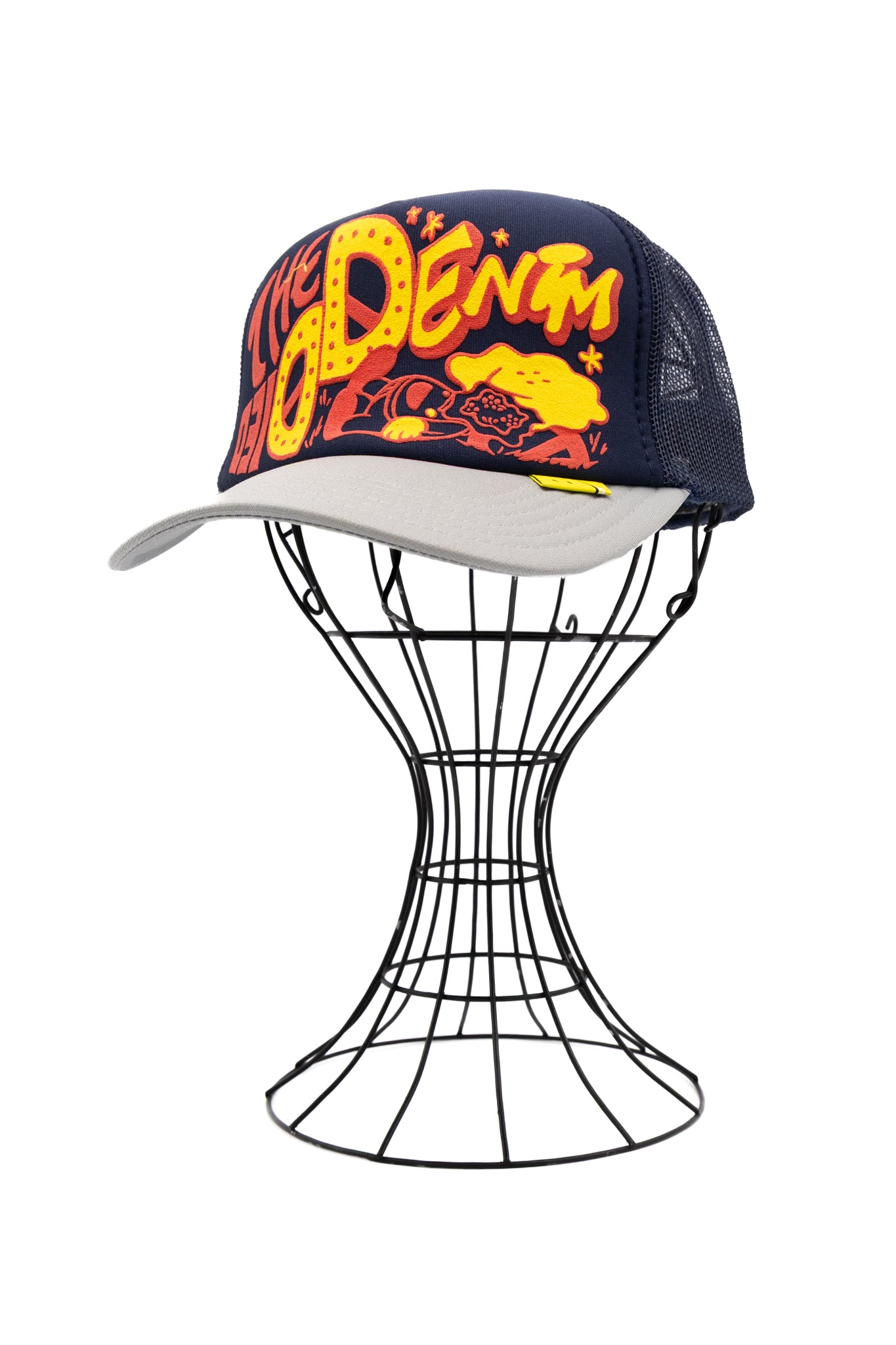TH D.D. Trucker Cap - Navy x Grey