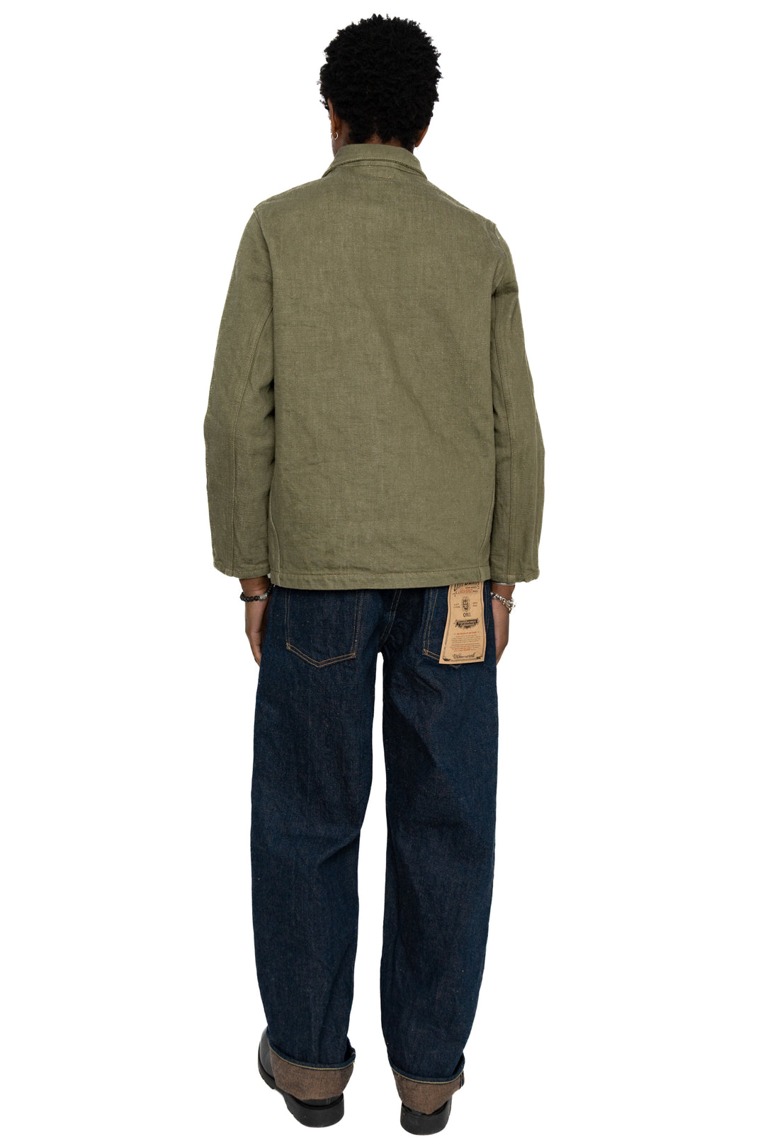 Oni Denim 822ZR-LBR Super Wide Tapered 20oz Secret Denim - Indigo