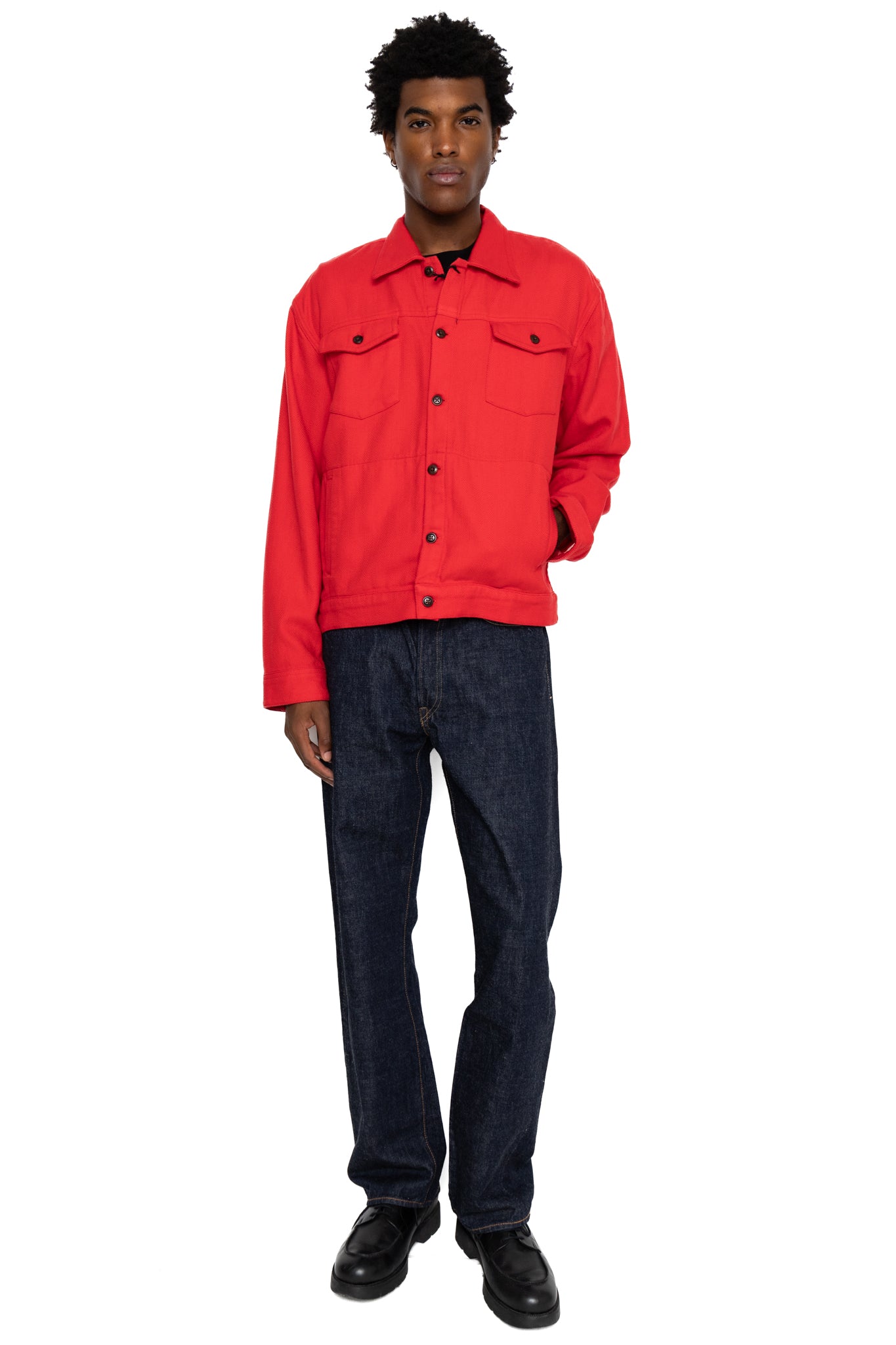 Utility Jacket - Red