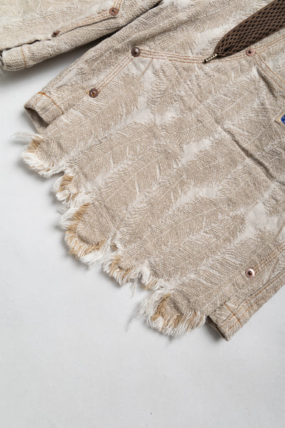 12oz MAGPIE Denim W-Knee EASY Shorts