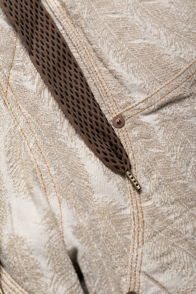 12oz MAGPIE Denim W-Knee EASY Shorts