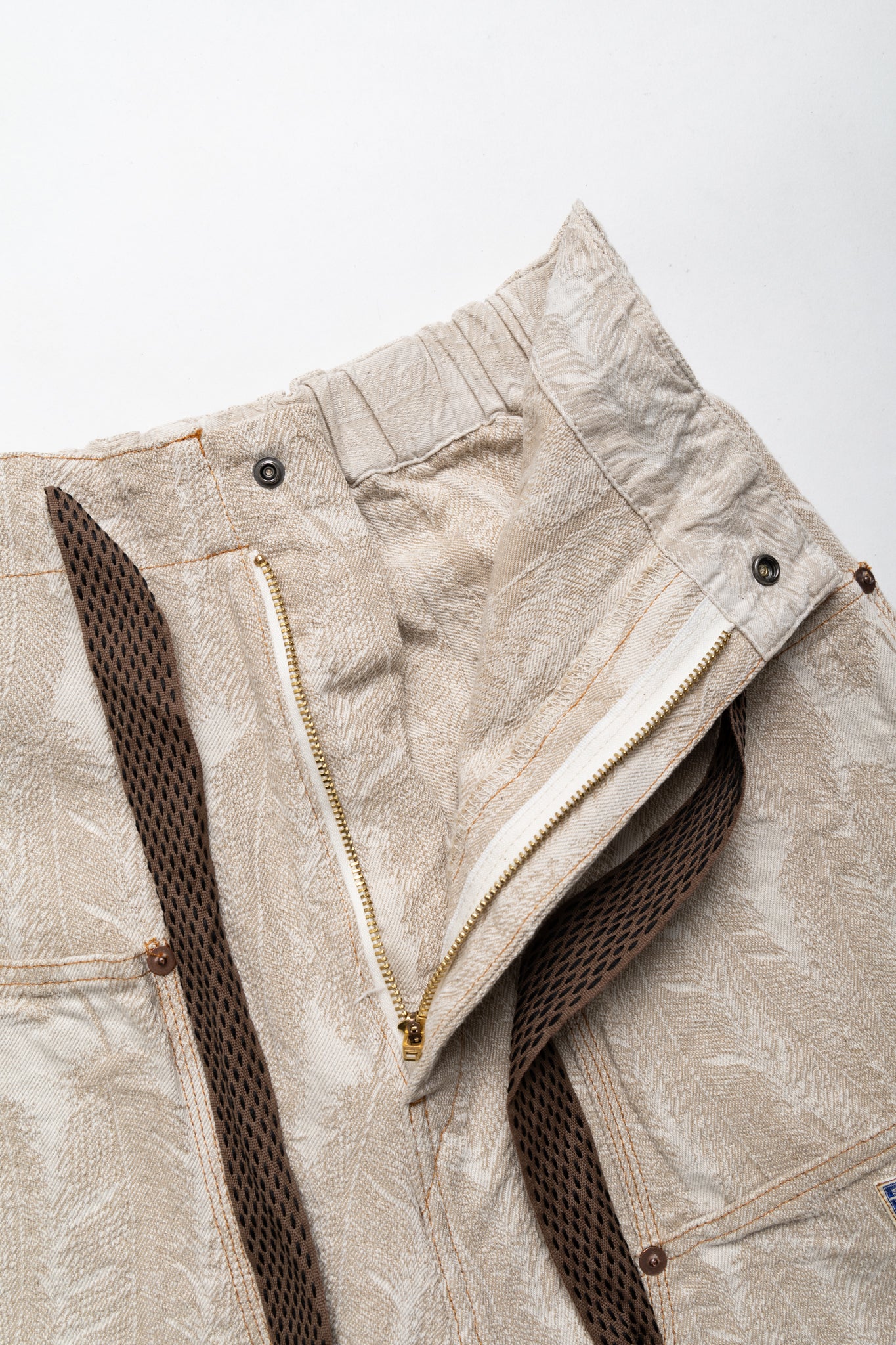 12oz MAGPIE Denim W-Knee EASY Shorts