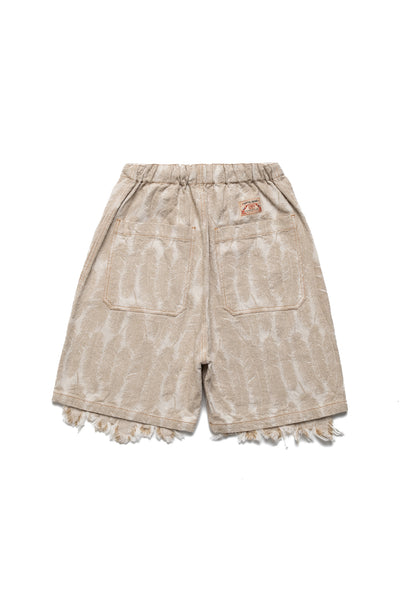 12oz MAGPIE Denim W-Knee EASY Shorts