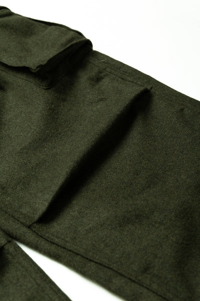 FA Pant Solid Poly Wool Flannel - Olive