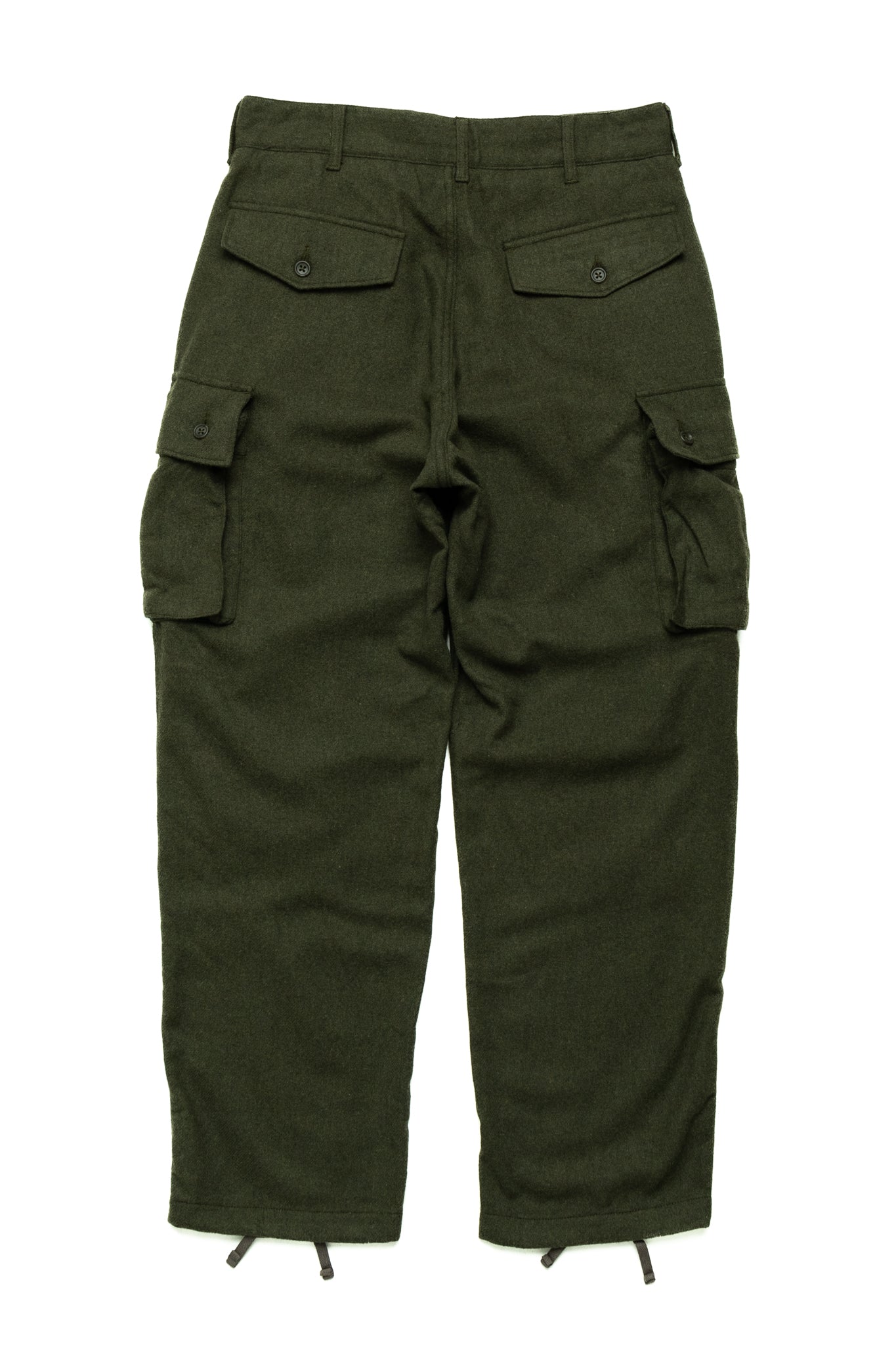 FA Pant Solid Poly Wool Flannel - Olive