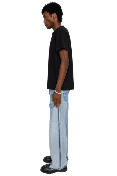 OLD PARK × MINEDENIM Inside-Out Chaps Jeans - Size 32