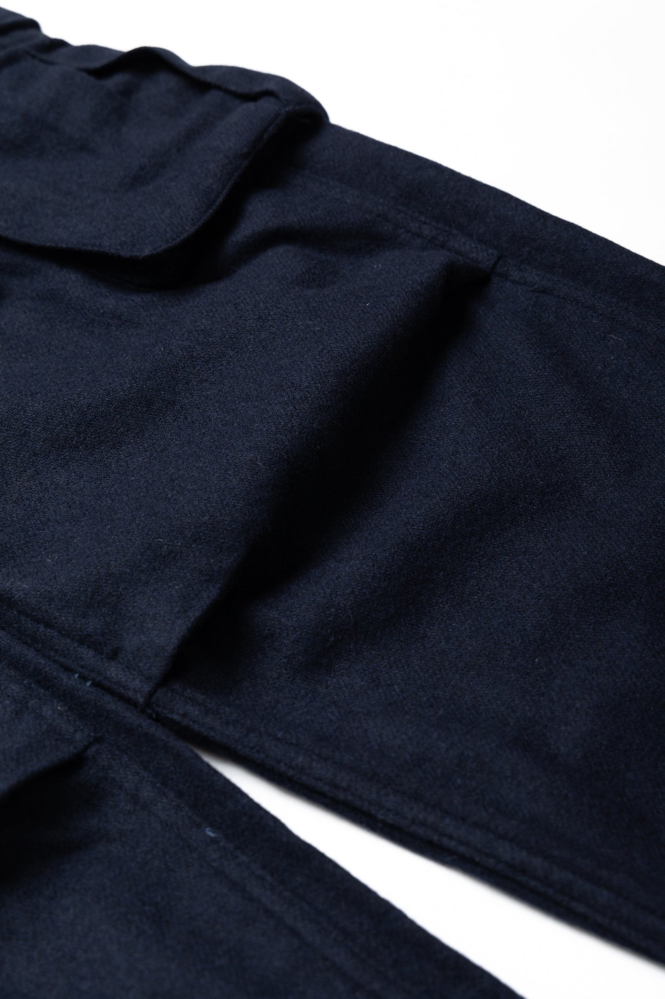 FA Pant Solid Poly Wool Flannel - Navy