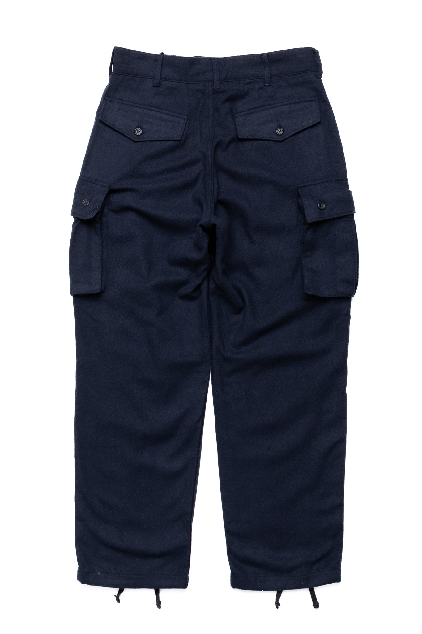FA Pant Solid Poly Wool Flannel - Navy