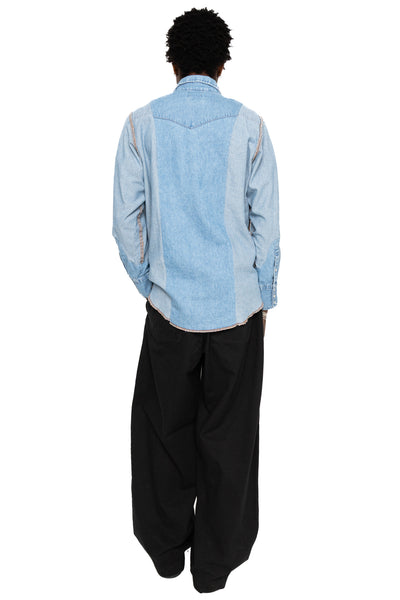OLD PARK × MINEDENIM Inside-Out Western Shirt