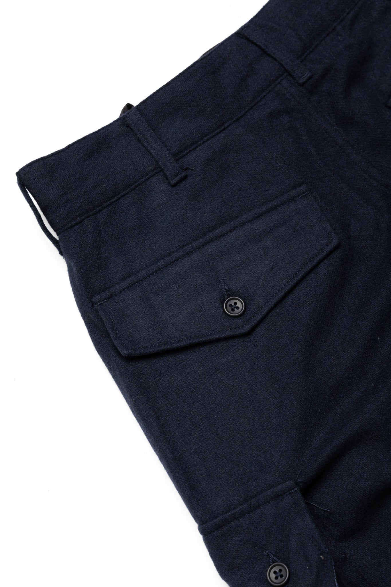 FA Pant Solid Poly Wool Flannel - Navy