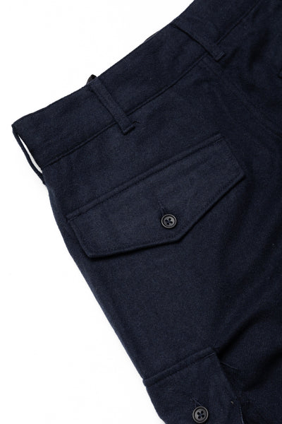FA Pant Solid Poly Wool Flannel - Navy
