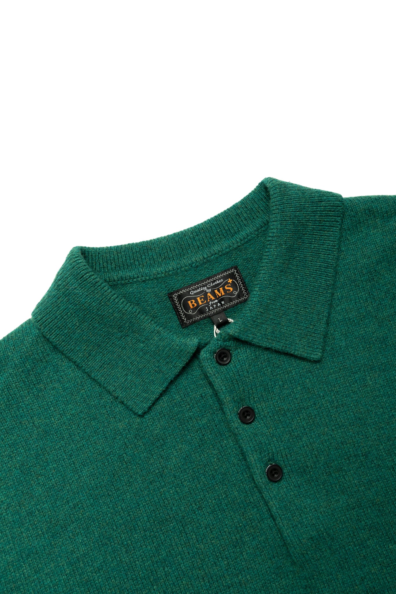 Knit Polo 9G - Bright Green