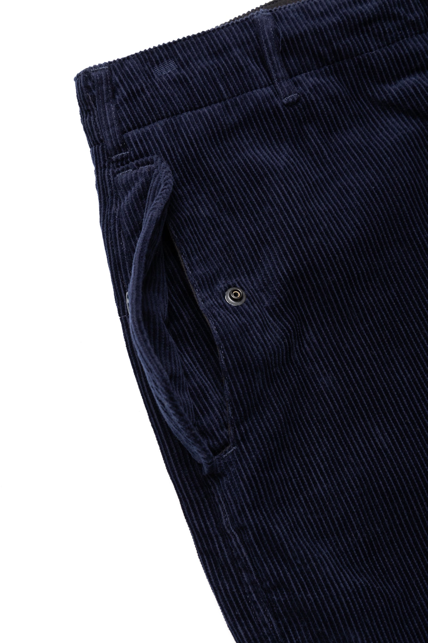 Over Pant Cotton 8W Corduroy - Dk. Navy