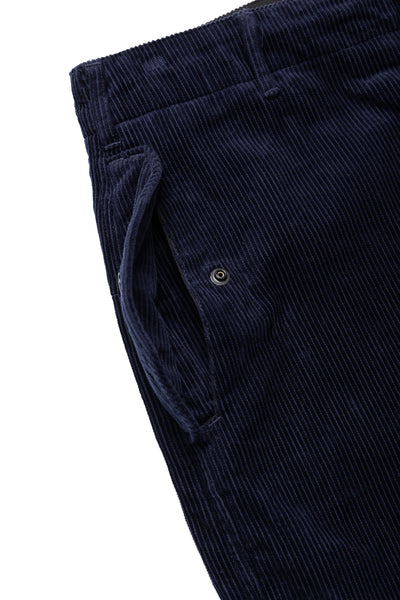 Over Pant Cotton 8W Corduroy - Dk. Navy