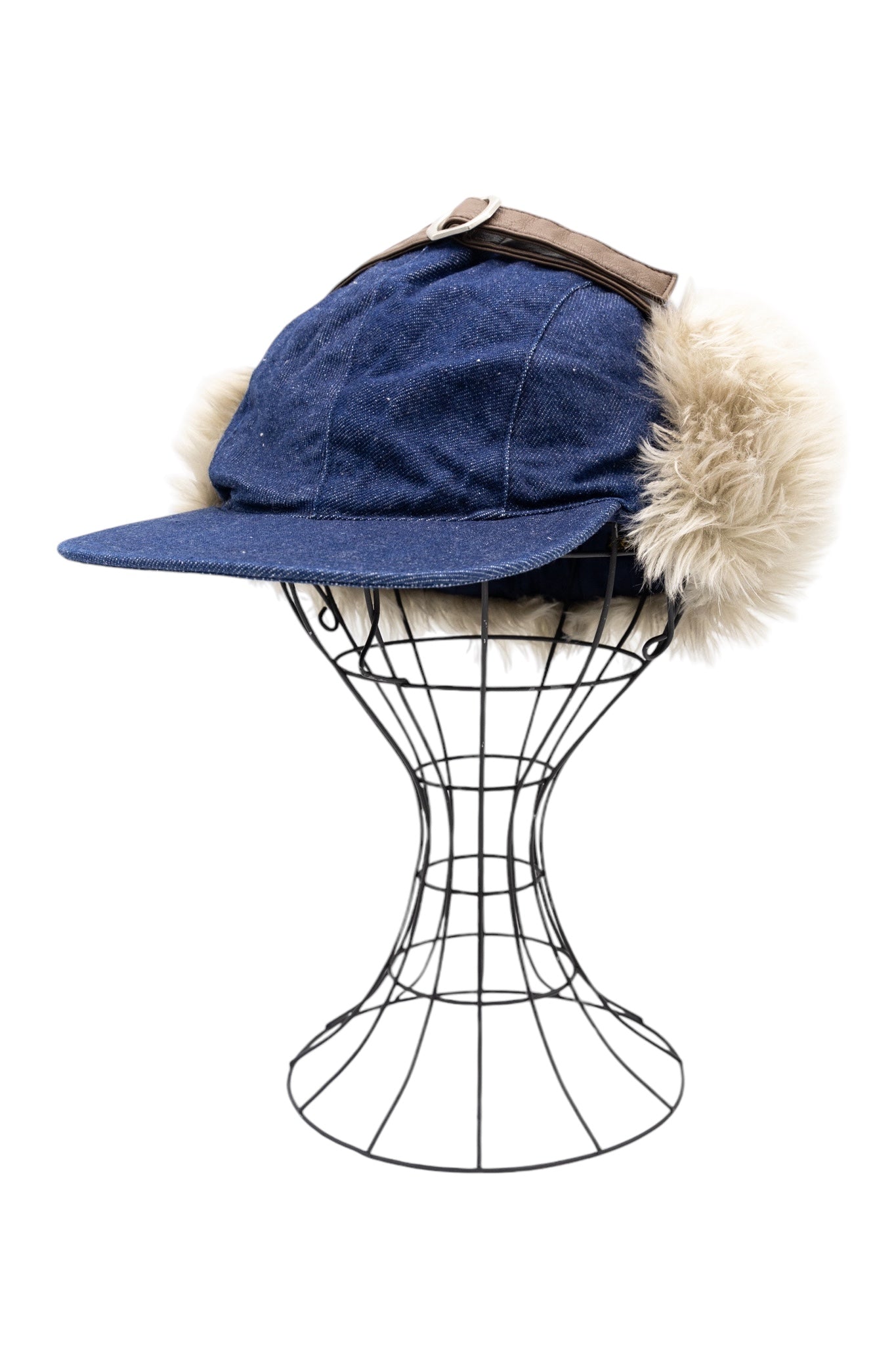11.5oz Denim LAUNDRY Hunter Cap - Indigo