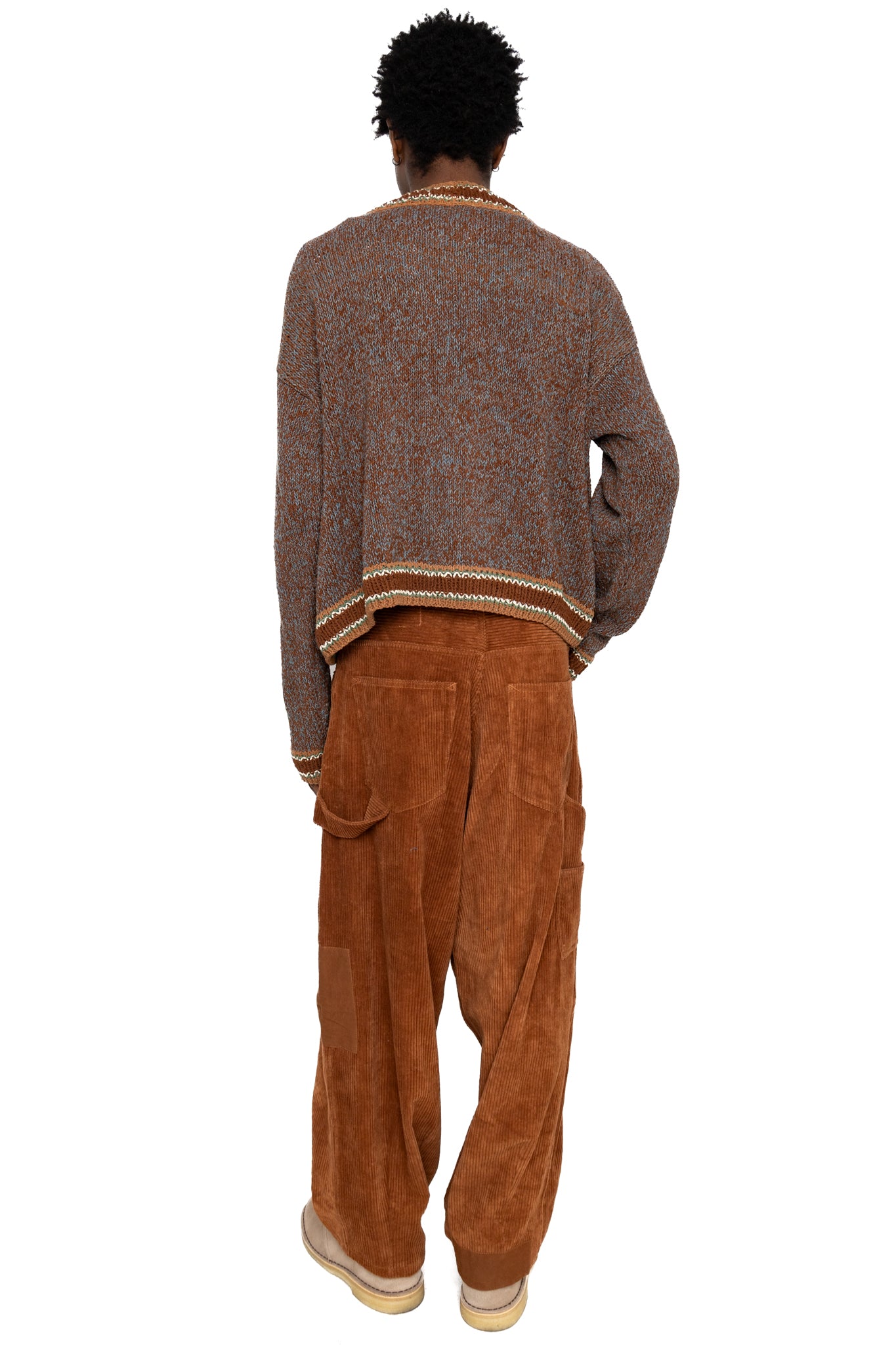 Bulb Knit Cardigan - Twisted Dusk