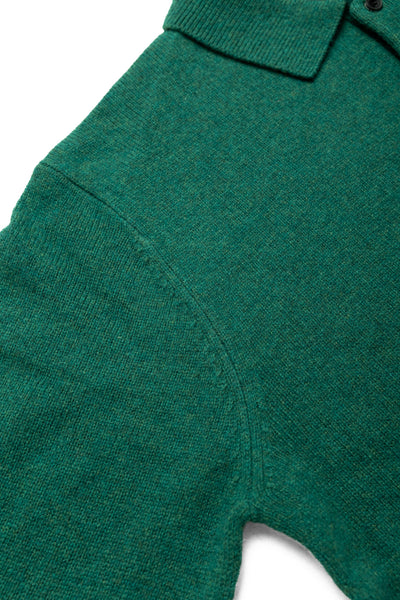 Knit Polo 9G - Bright Green