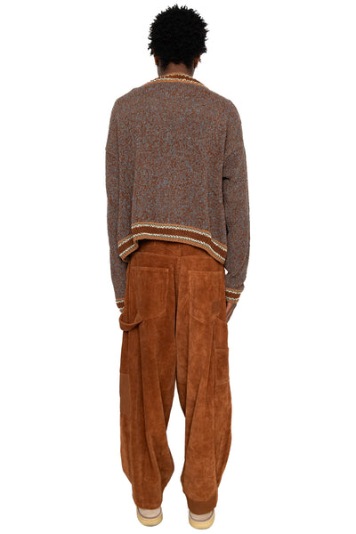 Lush Carpenter Pants - Brown Scarecrow