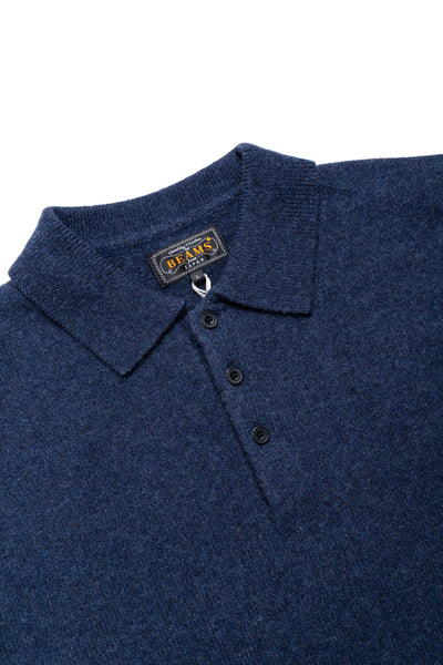 Knit Polo 9G - Navy