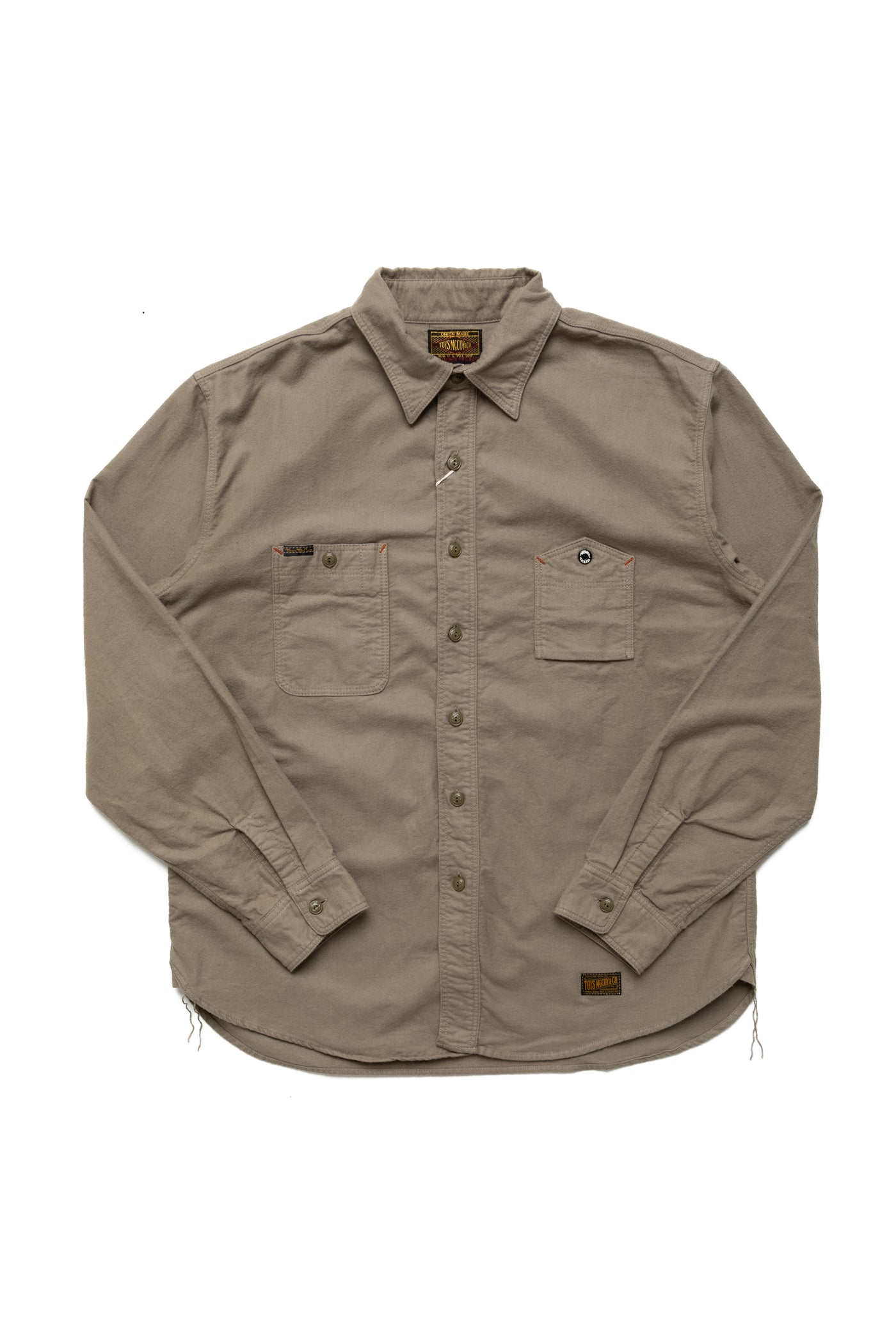 Oil Digger Flannel Shirt - Khaki