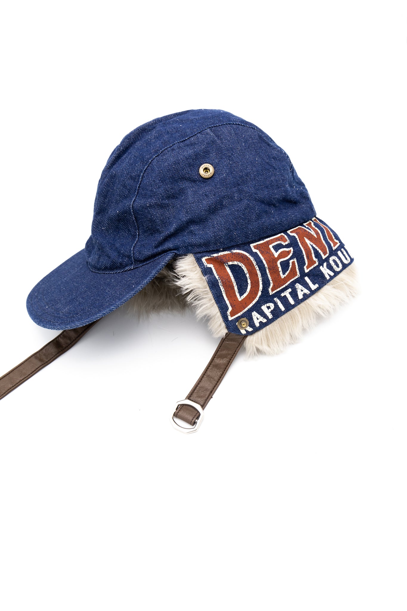 11.5oz Denim LAUNDRY Hunter Cap - Indigo