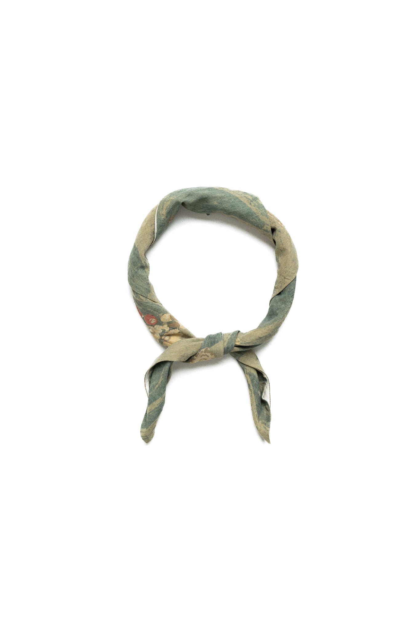 Natural Dyed Handkerchief - Leaf Green