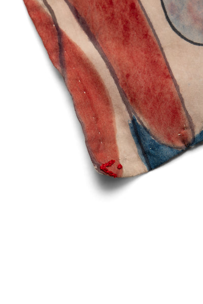 Hand Painted Handkerchief - Whiskey Gold