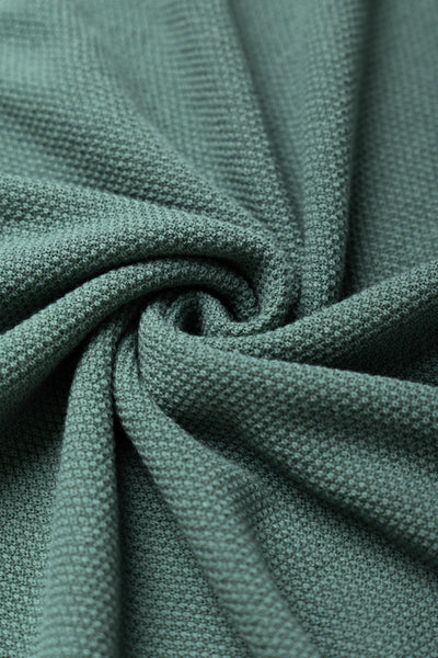 Knit Polo Pique 14G - Olive