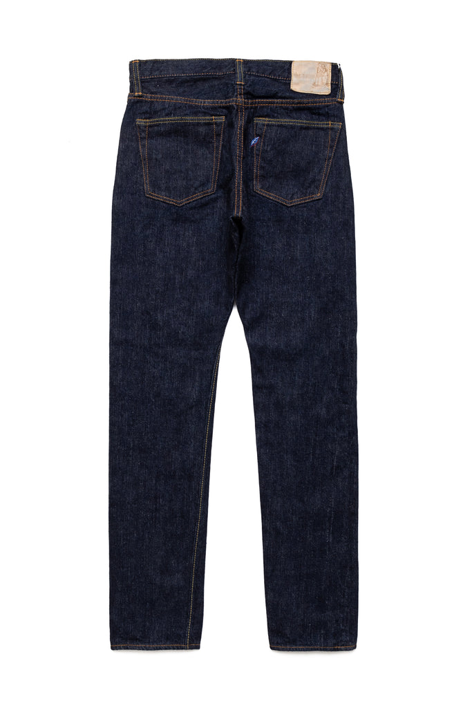 XX-019 14oz Relaxed Tapered Blue In Green Exclusive Version – BLUE