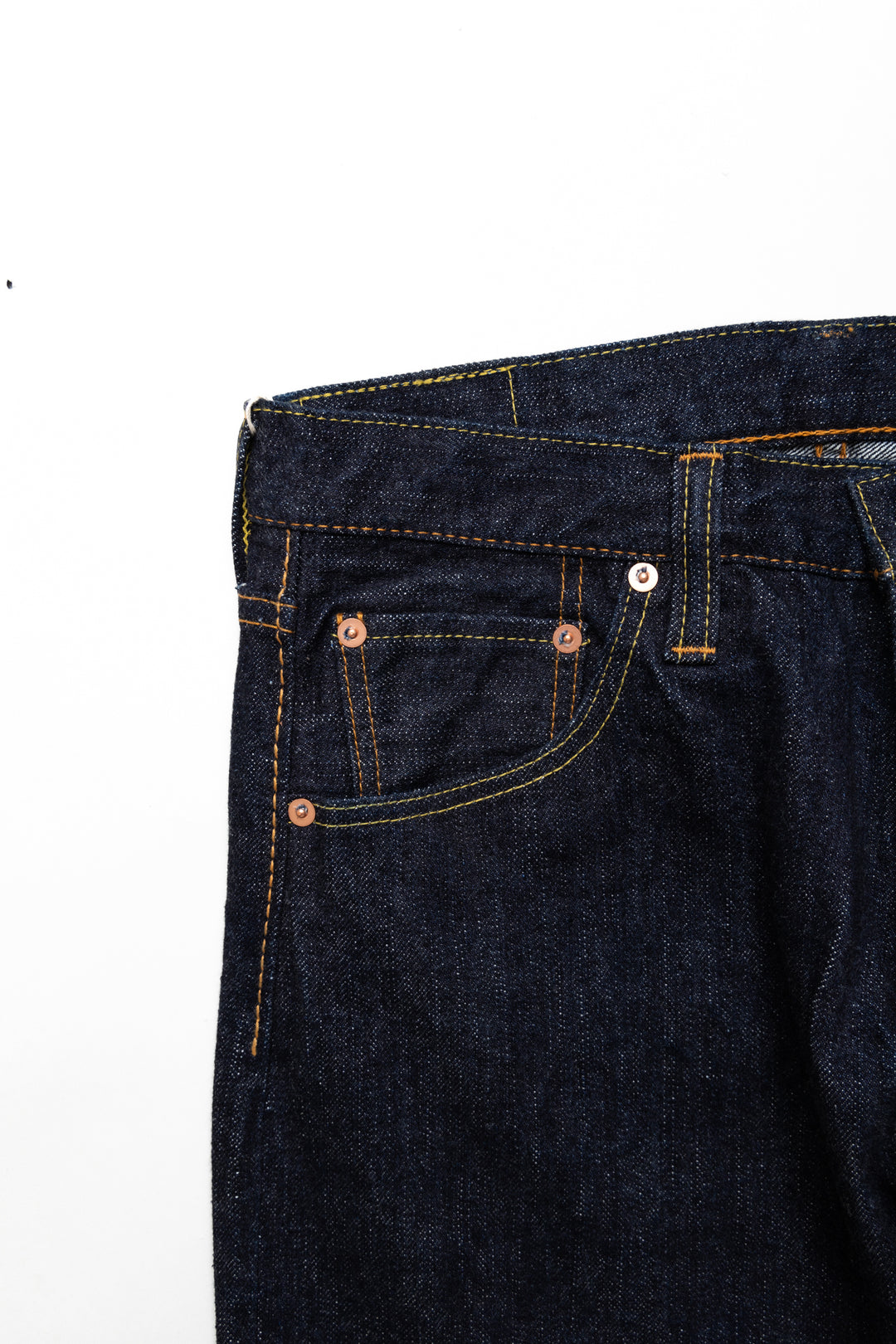 XX-019 14oz Relaxed Tapered Blue In Green Exclusive Version – BLUE