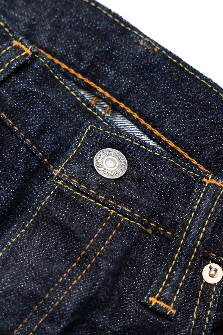 Pure Blue Japan Blue in Green 正藍屋 デニムパンツ XX-019 14oz Relaxed Tapered Blue In Green Exclusive Version