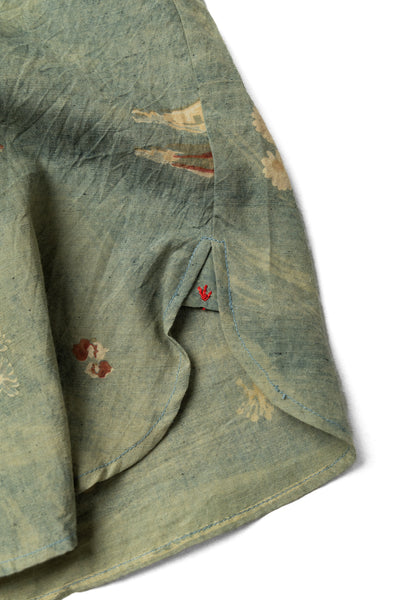 Natural Dyed Shirt - Leaf Green