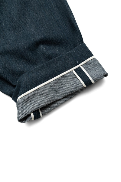 Pleated Trousers - Midnight Indigo