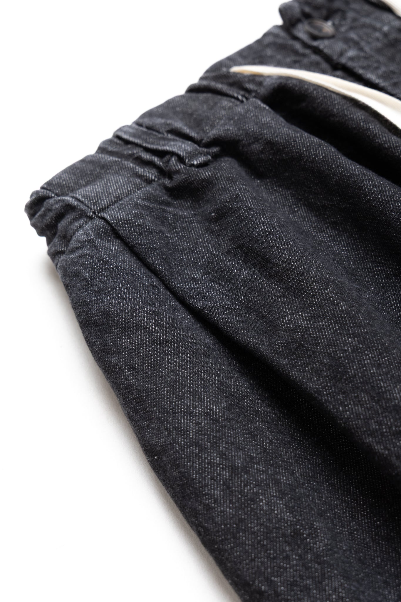 Baggy Trousers Denim Damaged - Black