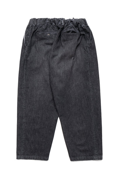 Baggy Trousers Denim Damaged - Black