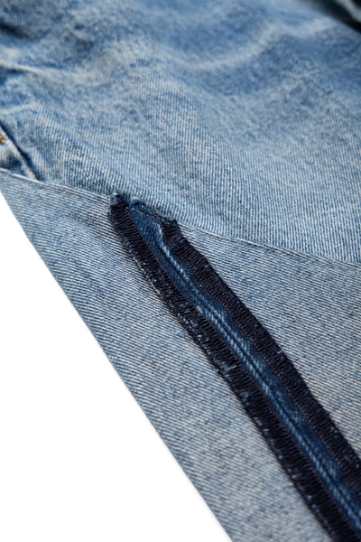 OLD PARK × MINEDENIM Inside-Out Chaps Jeans - Size 30