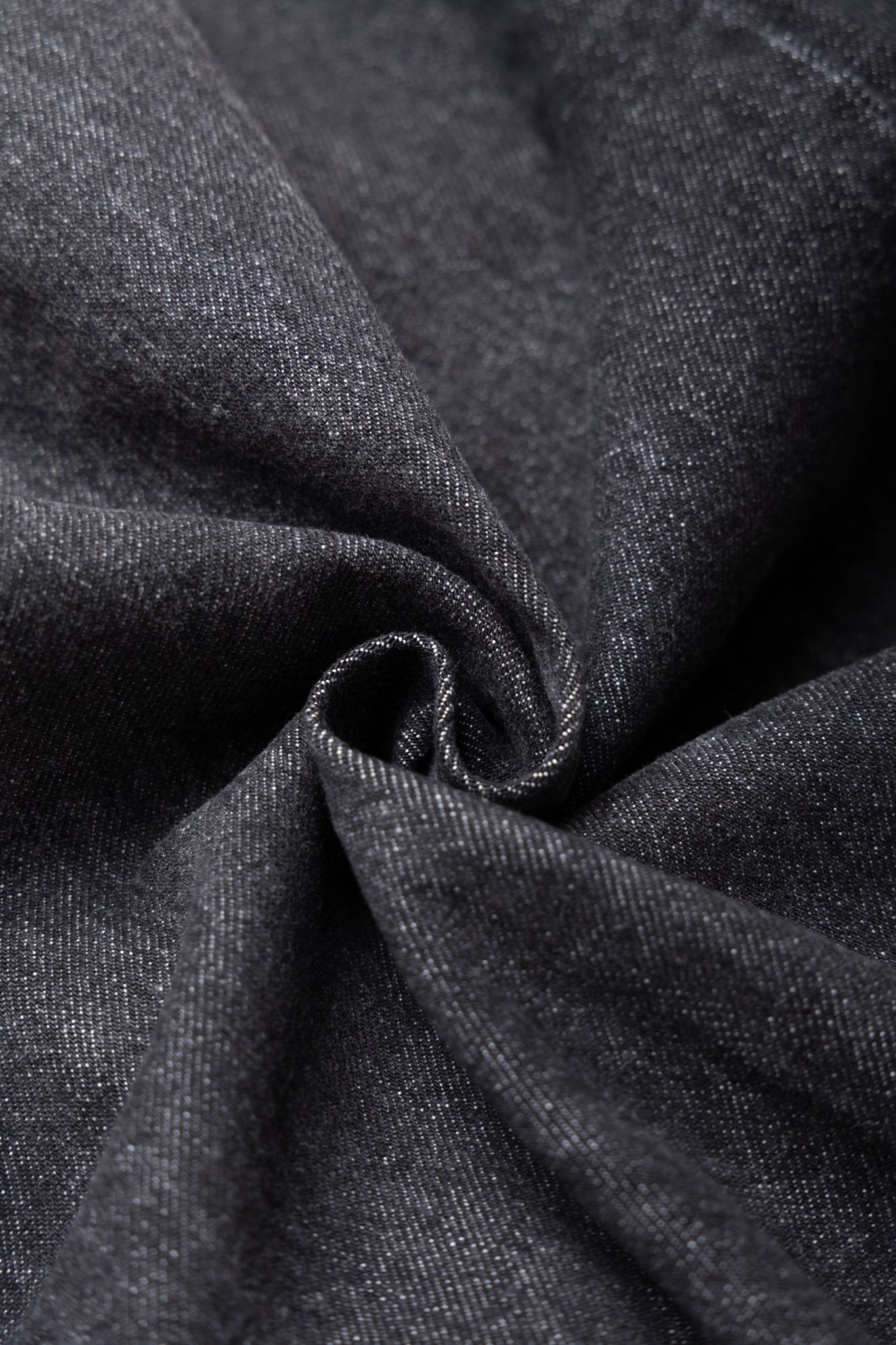 Baggy Trousers Denim Damaged - Black