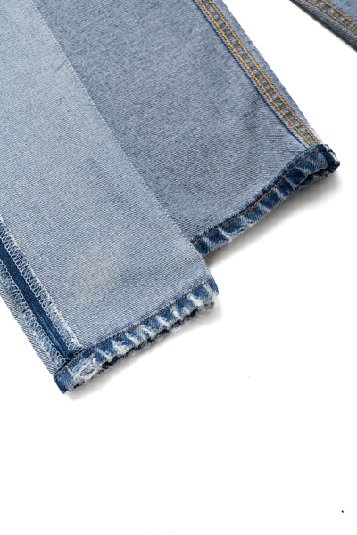 OLD PARK × MINEDENIM Inside-Out Chaps Jeans - Size 32