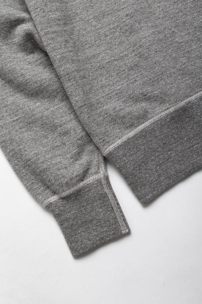 Set-In Crew Neck Sweatshirt - H. Grey